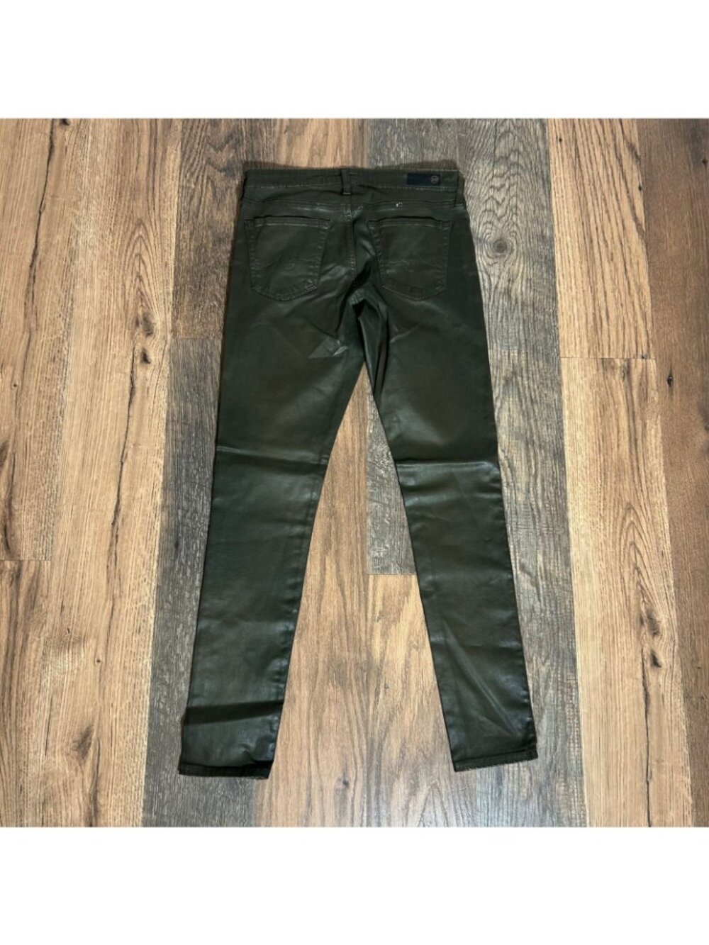 AG Jeans The Legging Ankle Super Skinny Ankle Pants Women's Size 27 Green NWOT! - Picture 5 of 5